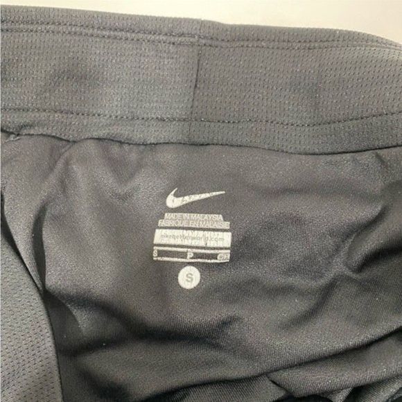 Black and neon Nike Running Shorts. S - Picture 4 of 7